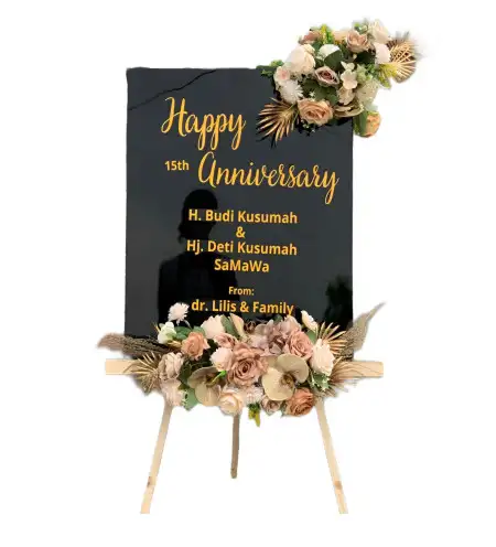 Papan Bunga Akrilik Sonowangi